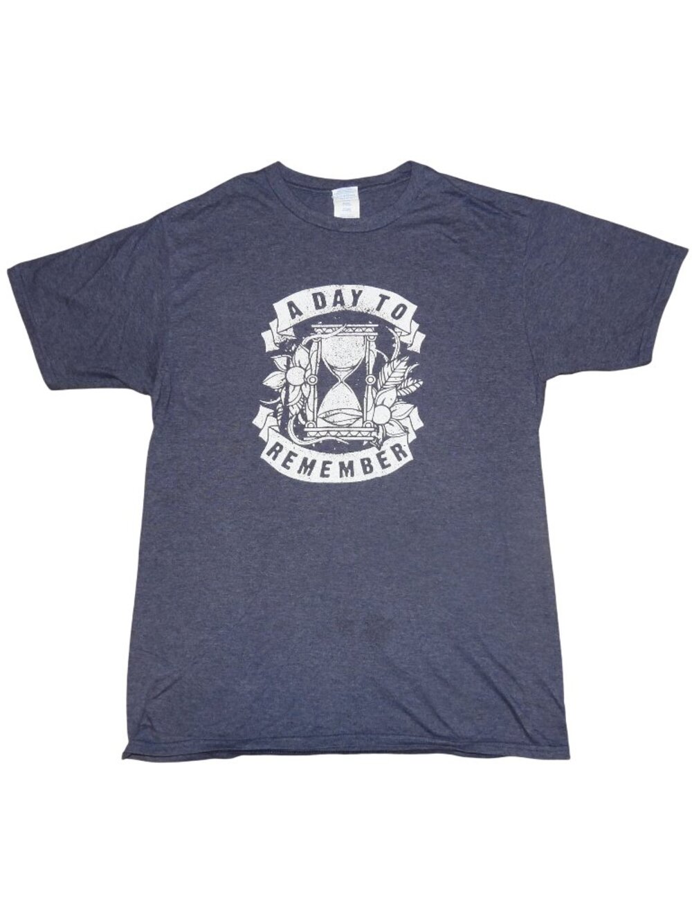 A Day To Remember ADTR Hourglass Blue Short Sleeve T-shirt Men's Medium